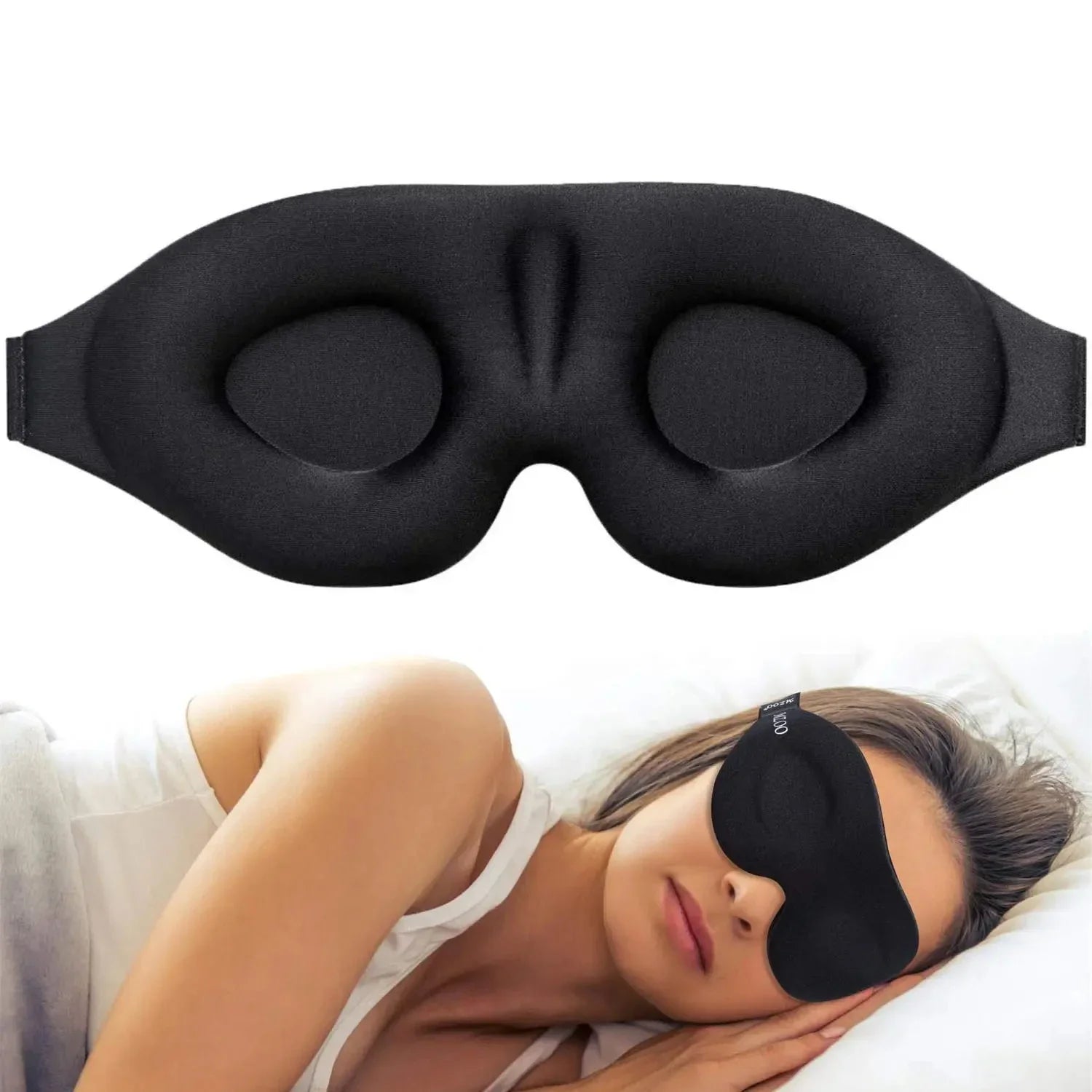 Masque de Nuit 3D – Sommeil Total